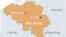 Map of Belgium