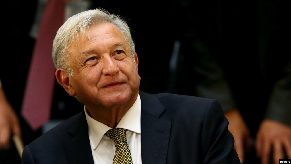 Tổng thống Mexico , Andres Manuel Lopez Obrador. 