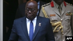 Le président du Ghana Nana Akufo-Addo lors d’une visite à Londres , 20 novembre 2017.