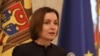 La presidenta moldava Maia Sandu en Chisinau, Moldavia, el 10 de febrero de 2023.