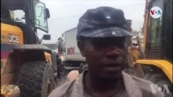 Ayiti: Pèp Souvren Bloke Lari nan Pòtoprens pou Eksprime Solidarite yo ak 4 Senatè Opozisyon yo
