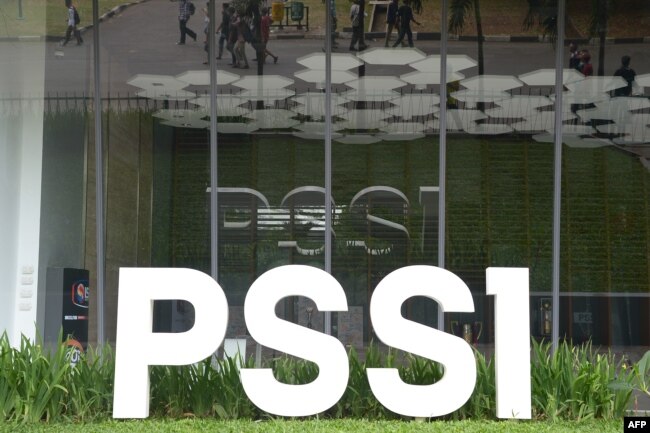 Kantor Persatuan Sepak Bola Seluruh Indonesia (PSSI) di Jakarta, 31 Mei 2015. (Foto: Adek Berry/AFP)