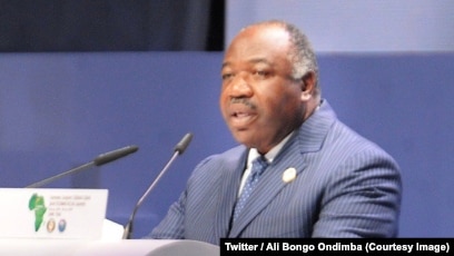 Le président Ali Bongo Ondimba lors du 1er Sommet conjoint CEEAC – CED à Lomé, Togo, 30 juillet 2018. (Twitter/ Ali Bongo Ondimba)