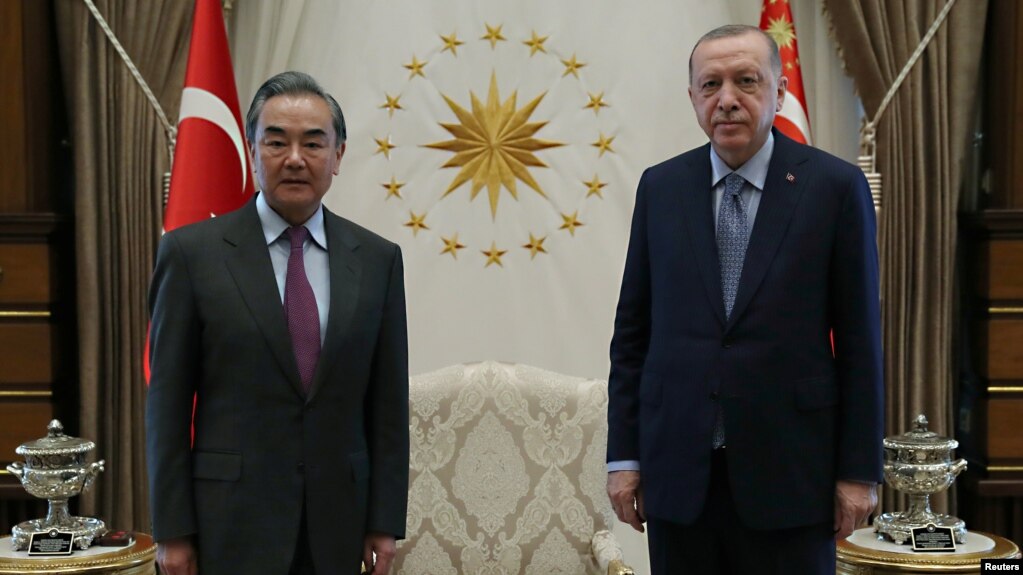 Erdogan, Wang Yi