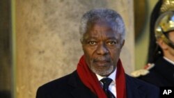 Kofi Annan, 15 février 2015