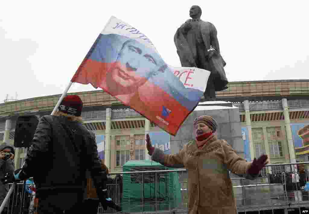 Путин продолжил «битву за Россию»