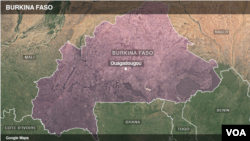 Ramani ya Burkina Faso