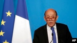 Wezîrê Derve yê Fransa Jean-Yves Le Drian