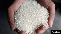 Đài Loan năm ngoái chỉ xuất khẩu 43 tấn gạo sang Mỹ trong khi nhập khẩu 64.634 tấn gạo nâu của Mỹ để đáp ứng đòi hỏi của WTO. REUTERS/Nicky Loh (TAIWAN)