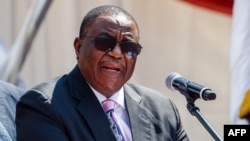 Le vice-président du Zimbabwe Constantino Chiwenga à Harare, le 14 aout 2018
