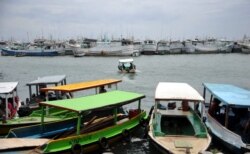 Kapal nelayan sedang berlabuh di Pelabuhan Benoa, Denpasar, Bali sebagai ilustrasi. (Foto: AFP/Sonny Tumbelaka)