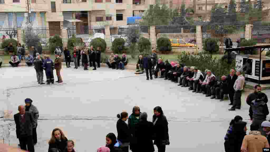 Christian refugees in Syria