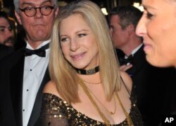 Barbra Streisand attends the Governor's Ball following the Oscars at the Dolby Theatre, Feb. 24, 2013, in Los Angeles.
