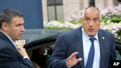 Arhiva - Predsednik Bugarske, Bojko Borisov (desno).