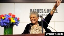 Maya Angelou is a well-known African American writer. Her life has been an open book. Her courage and her insights are inspiring.