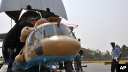 امریکہ کی طرف سے مرمت کے بعد ہیلی کاپٹر پاک فوج کے حوالے