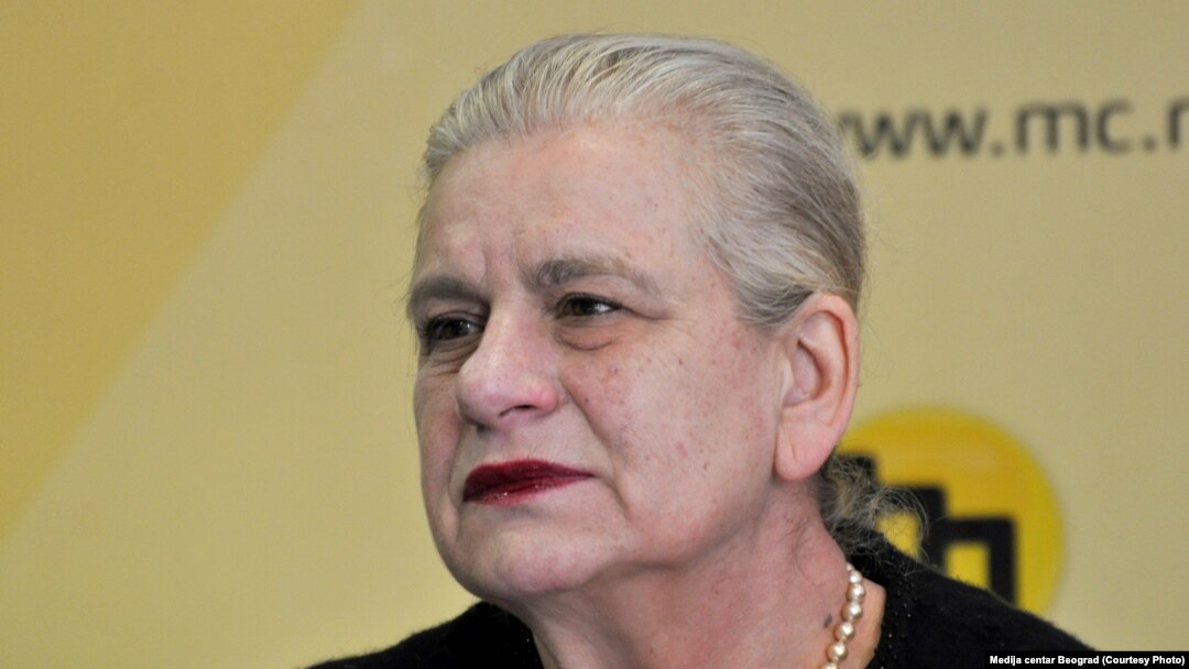 Borka Pavićević (Foto: Medija centar, Beograd)