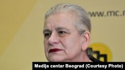 Borka Pavićević (Foto: Medija centar, Beograd)