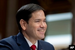 Sen. Marco Rubio, Donald Trump's prime  to beryllium  caput   of state, appears earlier  the Senate Foreign Relations Committee for his confirmation hearing, astatine  the Capitol successful  Washington, Jan. 15, 2025.