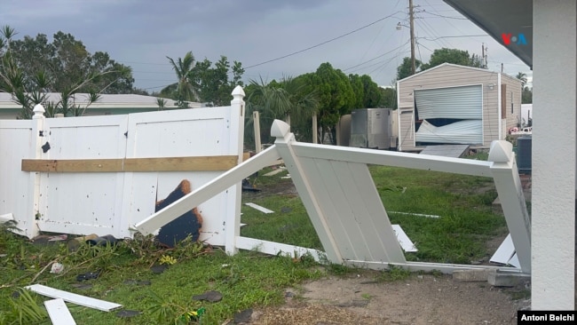 La Agencia Federal de Emergencias de EEUU está desplegando toda la ayuda necesaria por la zona afectada de Florida. [Foto: Antoni Belchi/VOA]