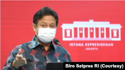 Menteri Kesehatan Budi Gunadi Sadikin. (Foto: Courtesy/Biro Setpres RI)