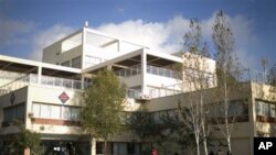 Students are seen at the Ariel University Center in the West Bank Jewish settlement of Ariel, 09 Jan 2011