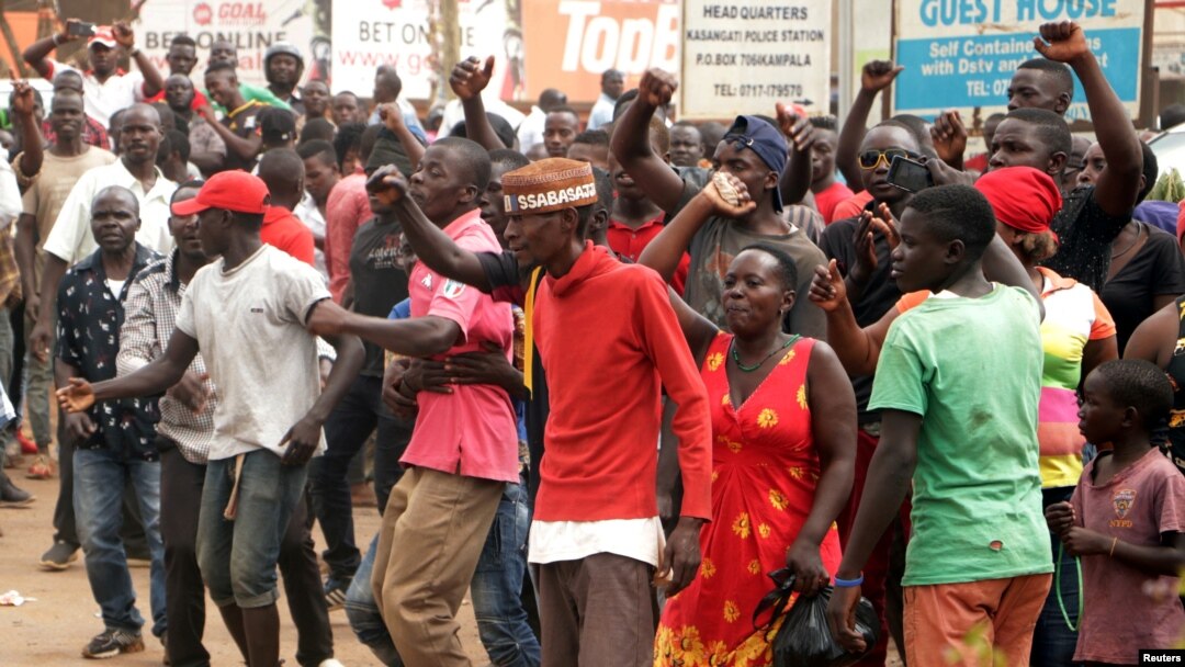 Young Ugandans Protest Entrenched Power