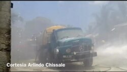 Incêndio em Nacala Porto, Moçambique