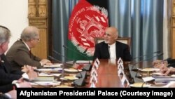 John Sopko met Afghanistan's President Ashraf Ghani