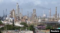 베네수엘라 국영석유회사(PDVSA)의 엘 팔리토 정유소 전경. (자료사진)