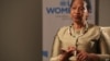 Phumzile Mlambo-Ngcuka, subsecretaria general de Naciones Unidas y directora ejecutiva de ONU Mujeres, habla durante una rueda de prensa con The Associated Press en Bosnia-Herzegovina, el 5 de noviembre de 2019.