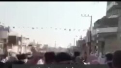 عیدفطر اهواز؛ به عربی شعار می‌دهند: برادر زندانی‌ام عیدت مبارک