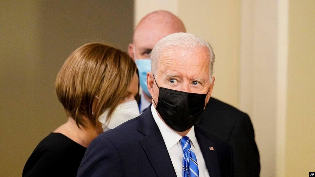 President Joe Biden arrives at United Nations headquarters Sept. 21, 2021, during the 76th Session of the UN General Assembly in New York.