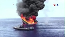 Việt Nam im tiếng về vụ Palau đốt tàu đánh cá