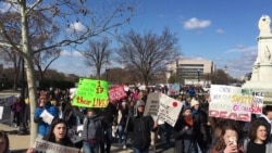 Students Marching to Capitol
