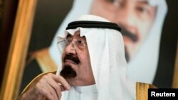 Sarki Abdullah bin Abdul Aziz al-Saud, na kasar Saudiyya.