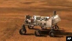 Kompjuterska animacija rovera Curiosity