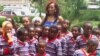 Meron Wudneh worked with boys and girls in Addis Ababa at the Mary Joy Foundation (Courtesy Mary Joy Foundation)