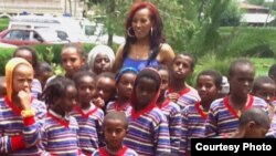 Meron Wudneh worked with boys and girls in Addis Ababa at the Mary Joy Foundation (Courtesy Mary Joy Foundation)