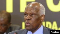 Le président angolais Jose Eduardo dos Santos, 2 décembre 2016.