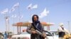 Talibanski borac ispred grada Gaznija