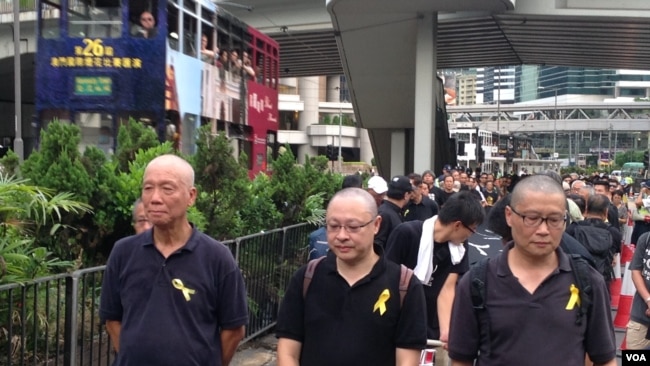 香港占中三子就占中案判决提出上诉