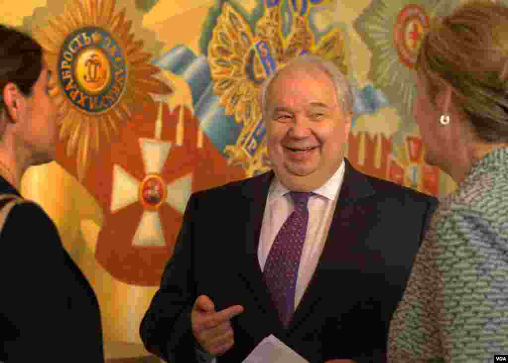 Посол России в США Сергей Кисляк Перед концертом