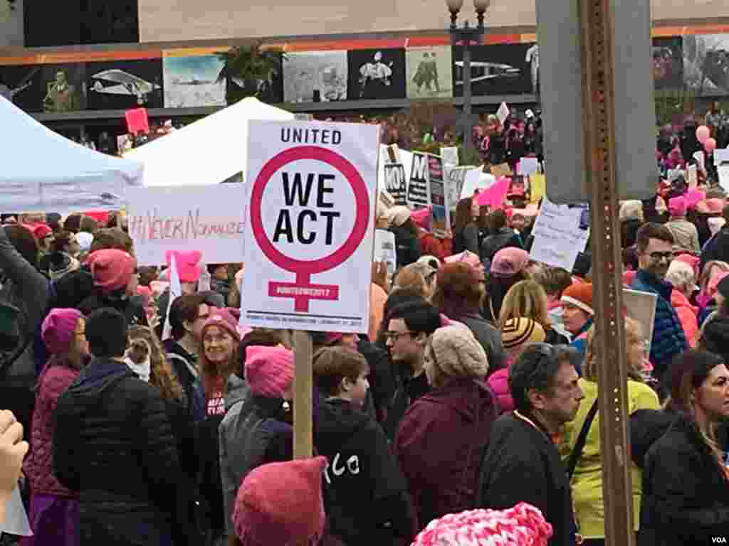 women's March on Washington D.C