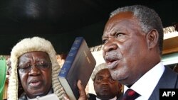 Tân Tổng thống Zambia Michael Sata tuyên thệ nhậm chức