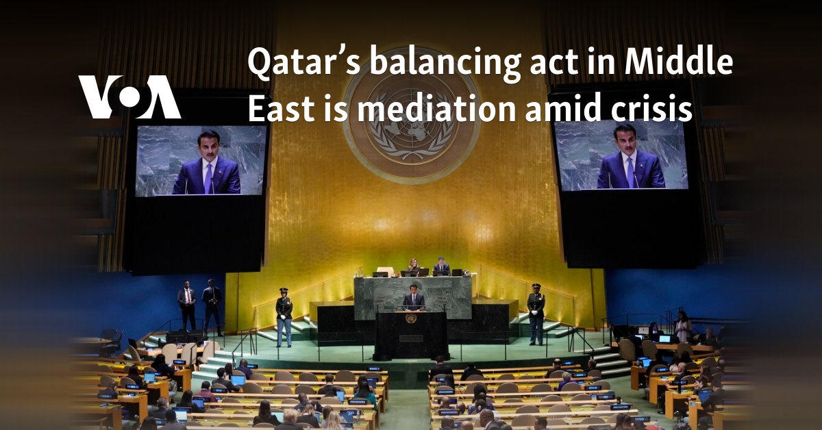 Qatar’s balancing act in Middle East is mediation amid crisis