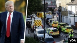 پلیس لندن می گوید این حادثه بر اثر یک بمب ساعتی بود. 