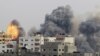 حمله هوایی اسراییل به نوار غزه 