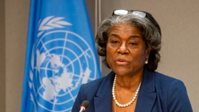 Đại sứ Mỹ tại Liên hiệp quốc Linda Thomas-Greenfield.