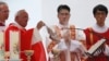 罗马天主教宗方济各在韩国主持露天弥撒